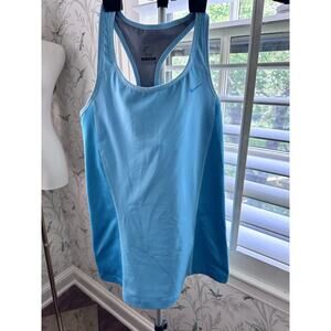 Nike Court blue Two Tone Tank Top Womens Small Dri Fit racerback